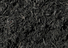 Load image into Gallery viewer, Triple Ground Dyed Black Mulch for sale at FSBulk.com
