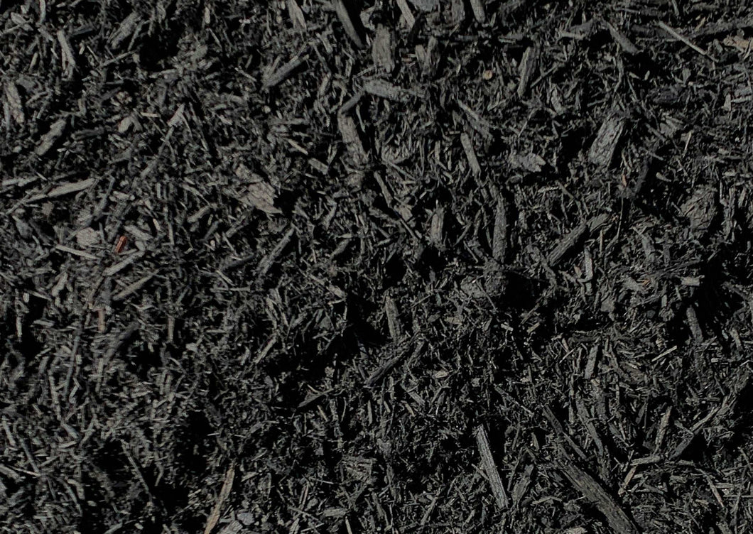 Triple Ground Dyed Black Mulch for sale at FSBulk.com