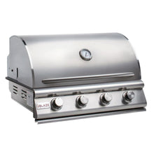 Load image into Gallery viewer, Blaze 32&quot; Prelude LBM Built-In Grill Head - 4 Burner - BLZ-4LBM
